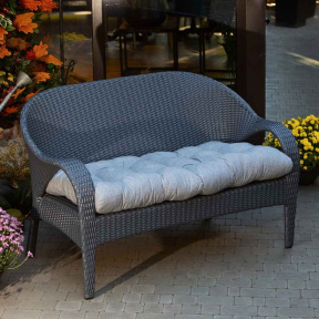 Ratanová pohovka FLORENCE Terico. Grafitové