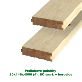 Podlahové palubky 20x146x4000 (4)