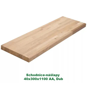 Schodnice/nášlapy 40x300x1100