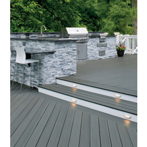 WPC Terasové prkno 24x136x3660 Prime+, šedé / Sea Salt Gray