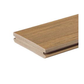 PVC Terasové prkno 25x140x4880 Vintage, Weathered Teak / světle hnědé