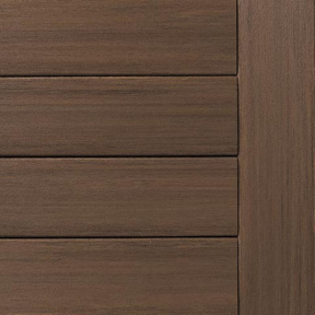 PVC Terasové prkno 25x140x4880 Vintage Rovné Hrany, English Walnut / hnědé 