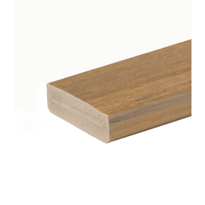 PVC Terasové prkno 25x89x6100 Vintage Rovné Hrany, Weathered Teak / světle hnědé