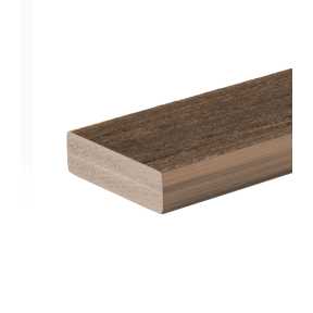 PVC Terasové prkno 25x89x6100 Vintage Rovné Hrany, hnědé / English Walnut