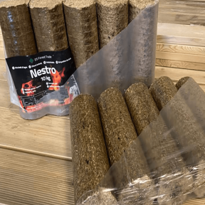 Dřevěné válcové brikety, Nestro dubové