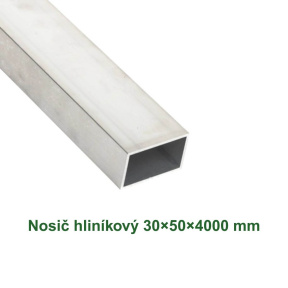 Nosič hliníkový 30x50x4000 mm