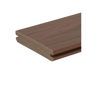 PVC Terasové prkno 25x140x4880 Vintage, English Walnut / hnědé