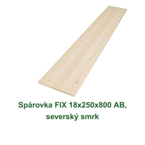 Spárovka FIX 18x250x800 AB, severský smrk