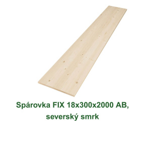 Spárovka FIX 18x300x2000 AB, severský smrk