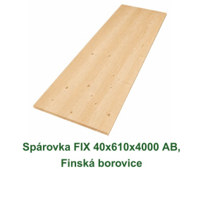 Spárovka FIX 40x610x4000 AB, Finská borovice