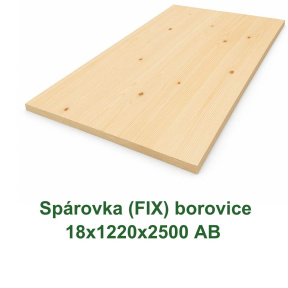 Spárovka FIX 18x1220x2500 AB, borovice