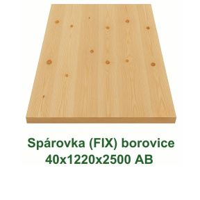 Spárovka FIX 40x1220x2500, AB, borovice