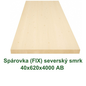 Spárovka FIX 40x620x4000 AB, severský smrk