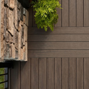WPC Terasové prkno 24x136x4880 Rovné Hrany Prime+, Hnědé / Dark Cocoa