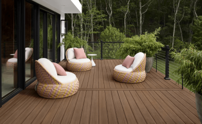 Terasy nové generace bez kompromisů: ohýbaný TimberTech a reálné instalace na FOR GARDEN 2026