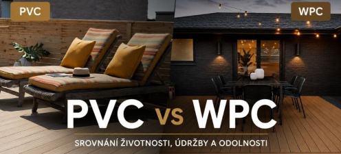 PVC vs WPC terasa: Rozdíly, výhody a kdy si připlatit