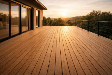 Terasa ze sibiřského modřínu: 5 plusů a 5 mínusů