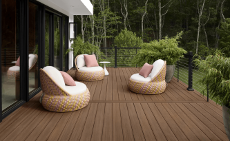 Terasy nové generace bez kompromisů: ohýbaný TimberTech a reálné instalace na FOR GARDEN 2026