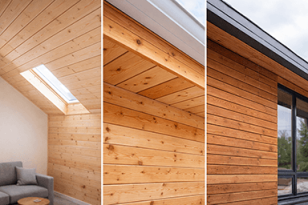 Dřevěné palubky: jaký typ dřeviny vybrat (smrk, borovice nebo modřín)?