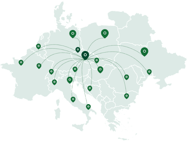 Naše logistika v České republice a Evropě
